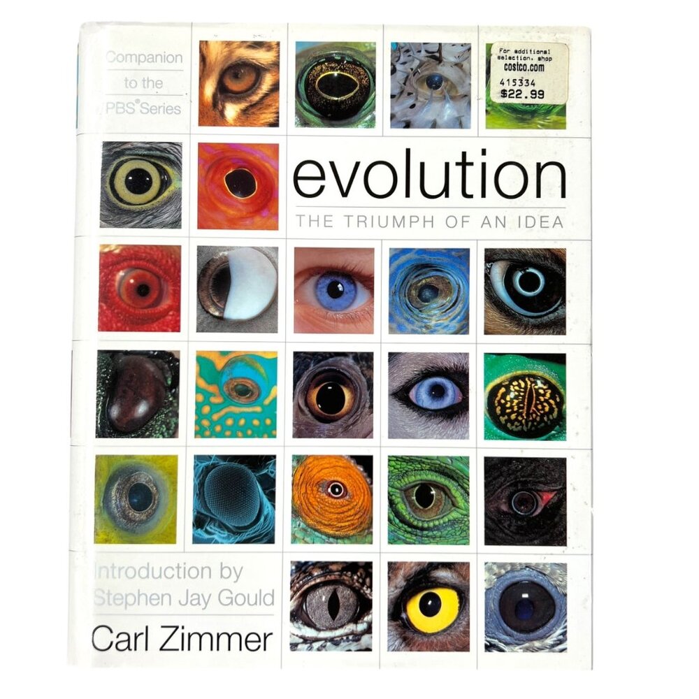 Evolution Book By Carl Zimmer Hardcover Science Companion PBS Series NEW